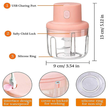 Electric Garlic Chopper™ – Chop Smarter, Faster & Effortlessly! ⚡🧄