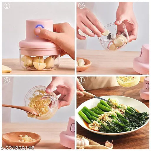 Electric Garlic Chopper™ – Chop Smarter, Faster & Effortlessly! ⚡🧄